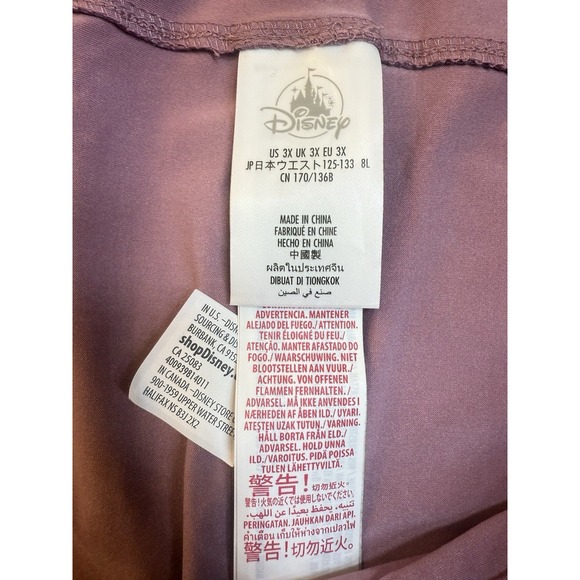 Disney World 50th Anniversary Mickey EARidescent Leggings Rose Gold WMNS 3XL NWT - Picture 3 of 5